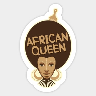 African queen Sticker